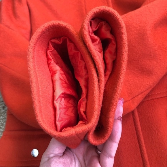 Michael Kors Orange Wool Jacket - Picture 9 of 11